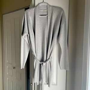 🩶 Cyrus Knit Tie-Front Cardigan with Shawl Collar 🩶